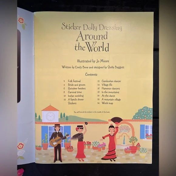 Sticker Dolly Dressing Around the World Book - Picture 2 of 5